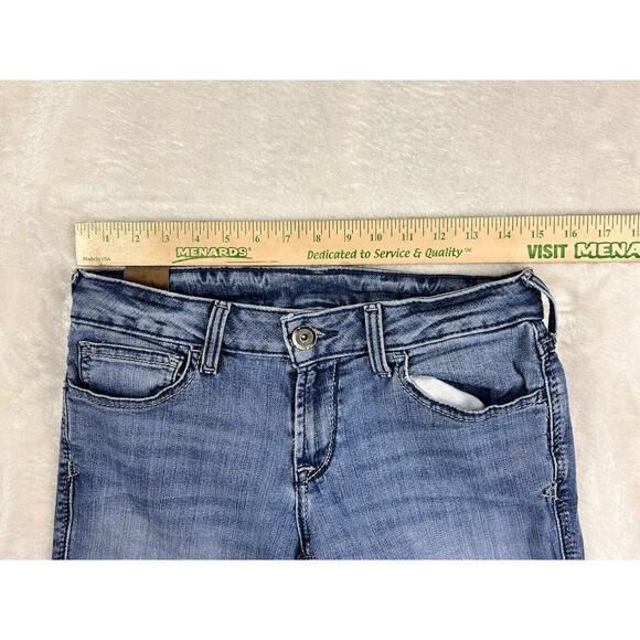 Ariat Jeans Womens 29R Blue Denim Trouser Bootcut Stretch Western Solid - Picture 4 of 7